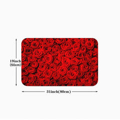 1pc Anti Fatigue Kitchen Mat Polyester Carpet Memory Foam Mat