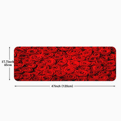 1pc Anti Fatigue Kitchen Mat Polyester Carpet Memory Foam Mat
