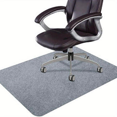 Opaque Office Desk Chair Mat for Hardwood Floors