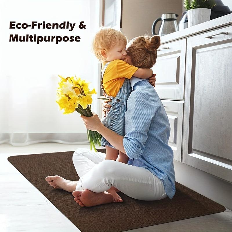 Opaque Office Desk Chair Mat for Hardwood Floors