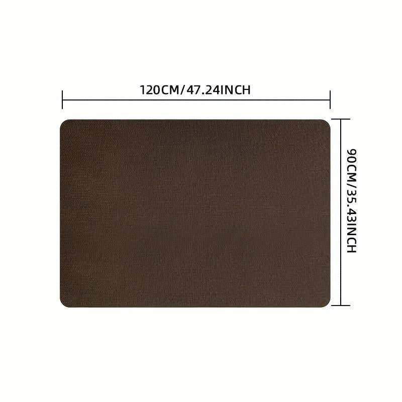 Opaque Office Desk Chair Mat for Hardwood Floors