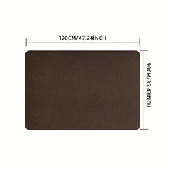 Opaque Office Desk Chair Mat for Hardwood Floors