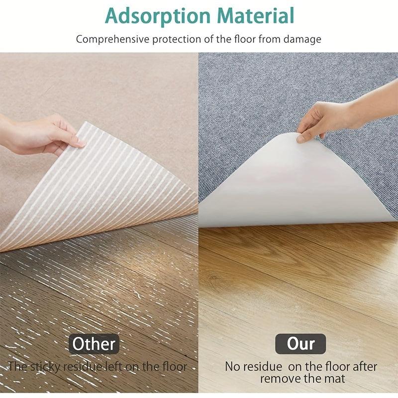 Opaque Office Desk Chair Mat for Hardwood Floors