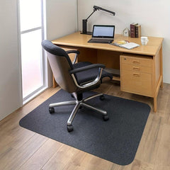 Opaque Office Desk Chair Mat for Hardwood Floors
