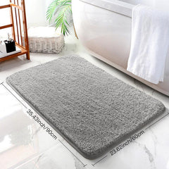 Non-Slip Absorbent Bathroom Mat for Home and Bathroom
