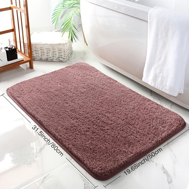 Non-Slip Absorbent Bathroom Mat for Home and Bathroom