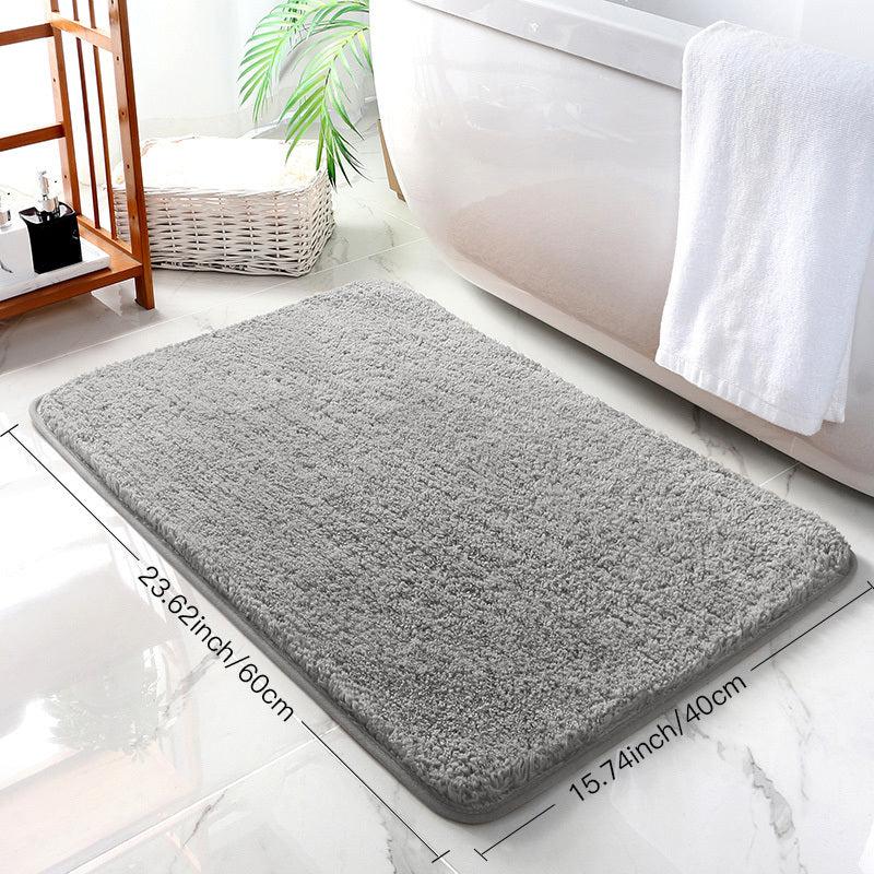 Non-Slip Absorbent Bathroom Mat for Home and Bathroom