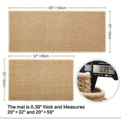 Kitchen Rug 50.8x149.86cm & 50.8x81.28cm Non-Skid Washable Mats