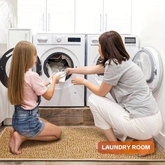 Kitchen Rug 50.8x149.86cm & 50.8x81.28cm Non-Skid Washable Mats