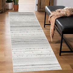Modern Moroccan Runner Rug Non Slip Non Shedding Geometric Runner