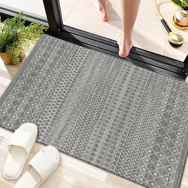 Vintage Moroccan Runner Rug Non Slip Absorbent 50 x 160 cm