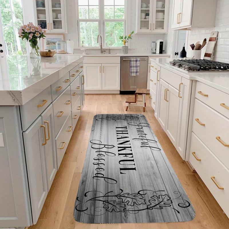 Non Slip Waterproof Kitchen Floor Mat Dirt Resistant Washable Sponge Like