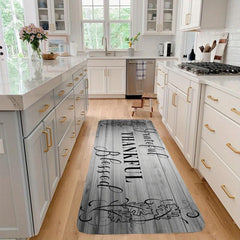 Non Slip Waterproof Kitchen Floor Mat Dirt Resistant Washable Sponge Like