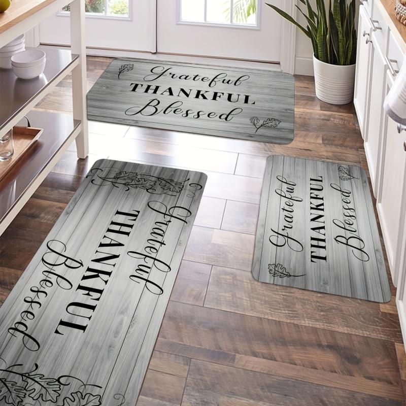 Non Slip Waterproof Kitchen Floor Mat Dirt Resistant Washable Sponge Like
