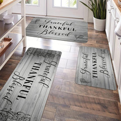 Non Slip Waterproof Kitchen Floor Mat Dirt Resistant Washable Sponge Like