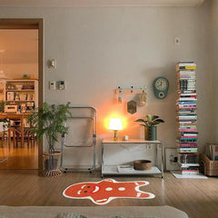 Christmas Gingerbread Man Rugs Non-Slip Washable Plush Rug