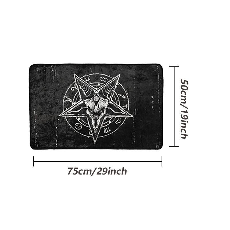 Thickened Gothic Area Rugs Pentagram Living Room Carpet