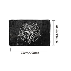 Thickened Gothic Area Rugs Pentagram Living Room Carpet