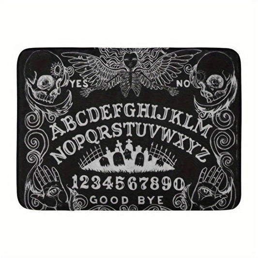 Spirit Witch Board Gothic Goth Occult Bath Rug