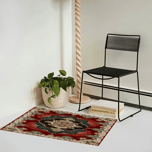 Vintage Boho Persian Runner Rug Loop Velvet Carpet For Living Room Bedroom Bedsi