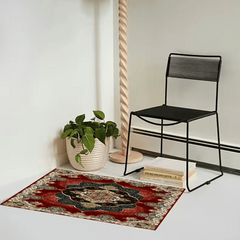Vintage Boho Persian Runner Rug Loop Velvet Carpet For Living Room Bedroom Bedsi