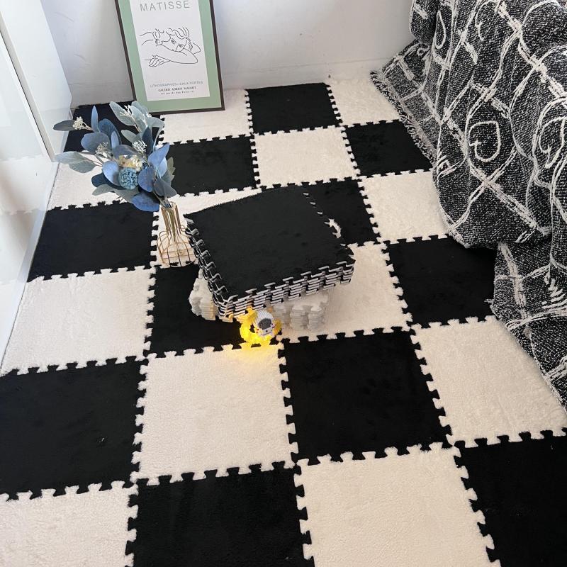 12pcs Foam Puzzle Floor Mat Interlocking Soft Climb
