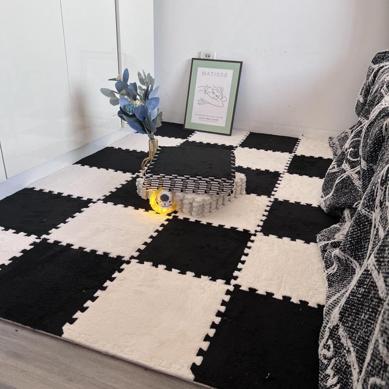 12pcs Foam Puzzle Floor Mat Interlocking Soft Climb