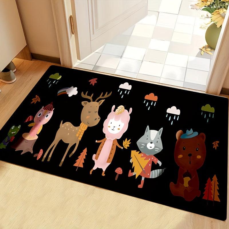 Soft Thickened Kitchen Floor Mat Non-slip Waterproof Mat