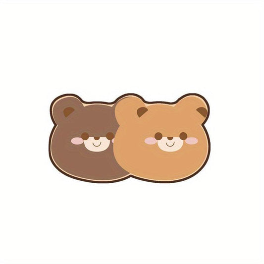 Bear Non-Slip Floor Mat Absorbent Bath Rug Anti-Skid Shower Carpet