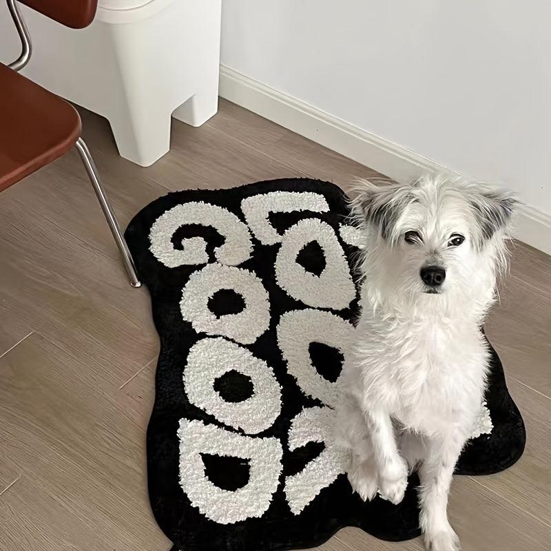 Soft Plush You Look Good Door Mat for Living Room, Bedroom