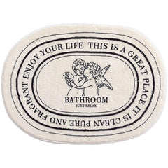 1pc Absorbent Cozy Soft Non Slip Bathroom Rug