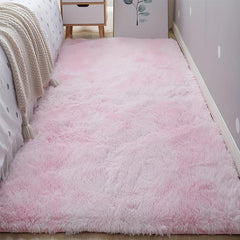 Thick Tie Dyed Plush Area Rug Non Shedding Soft Living Room Bedroom Carpet
