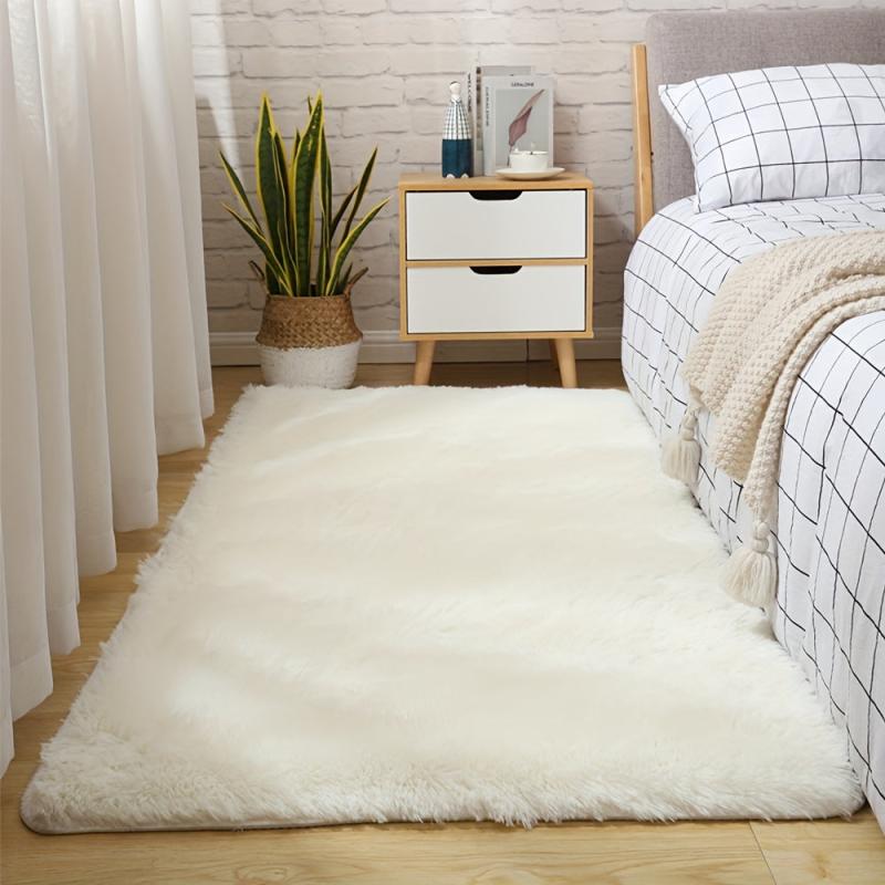 Thick Tie Dyed Plush Area Rug Non Shedding Soft Living Room Bedroom Carpet