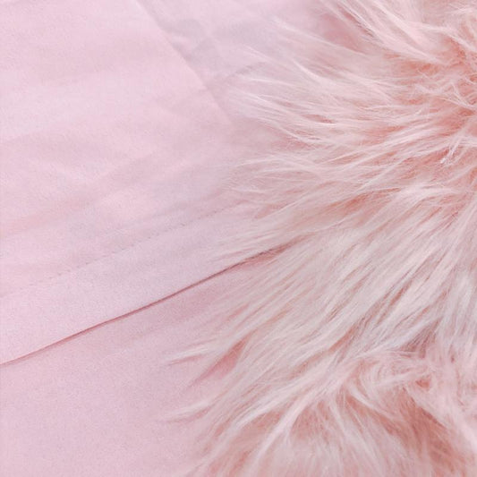 Soft Pink Heart Pillowcase for Living Room Sofa & Bedroom