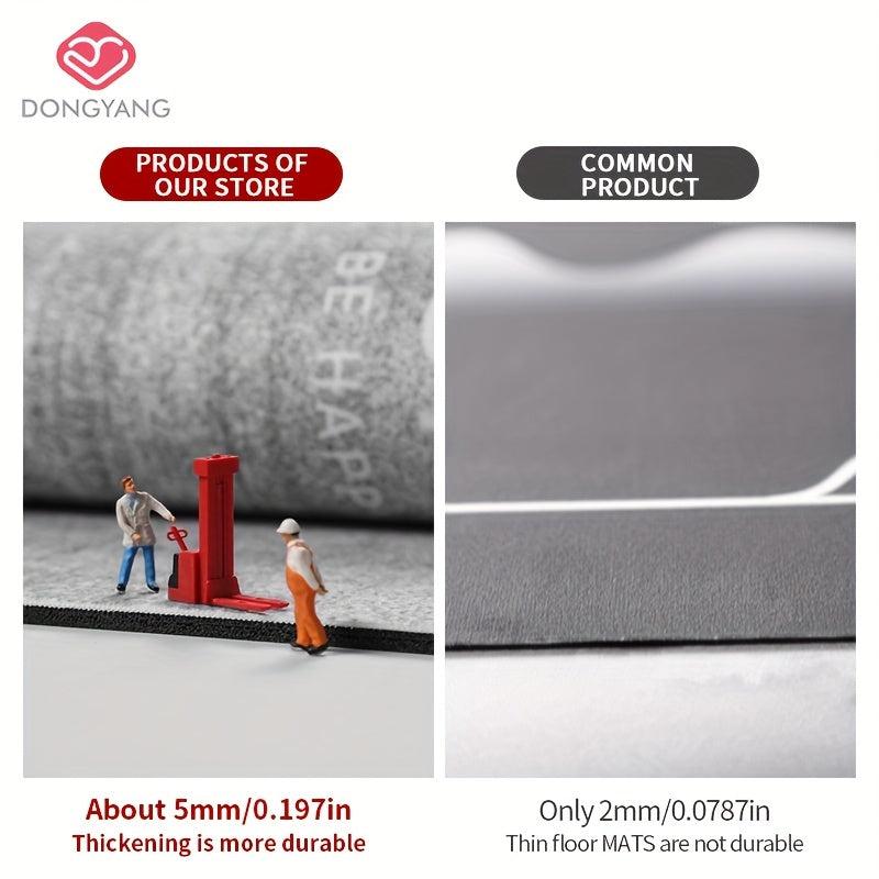 Modern Soft Kitchen Floor Mat Non-slip Oilproof Waterproof Mat