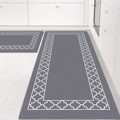 2pcs Anti Fatigue Kitchen Rug Set Non Slip Waterproof Mats Comfort Standing Mat