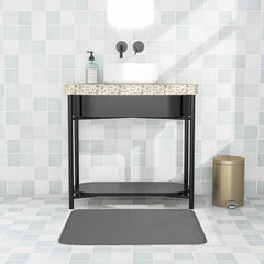 Soft Memory Foam Bath Mat Absorbent Non-slip Floor Mat