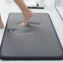 Soft Memory Foam Bath Mat Absorbent Non-slip Floor Mat