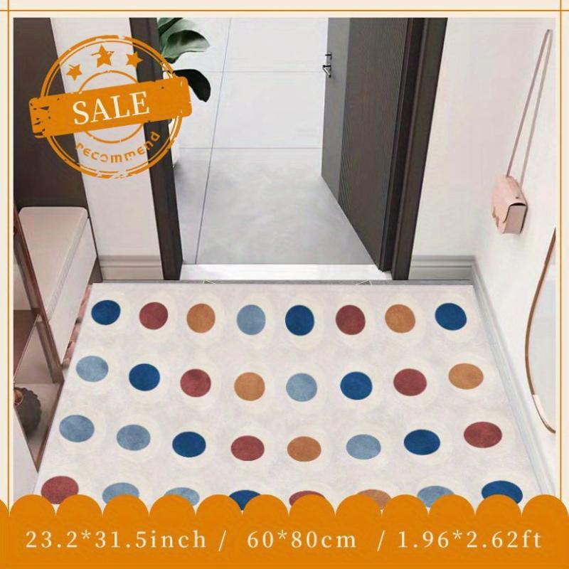 Soft Geometric Area Rug Fluffy Anti-Slip Mat