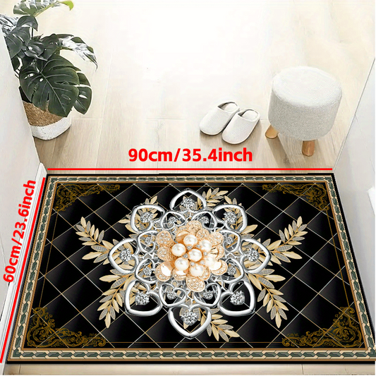 Boho Doormat Non slip Floor Rug Mat Outdoor Indoor Entrance Mat Washable