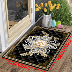 Boho Doormat Non slip Floor Rug Mat Outdoor Indoor Entrance Mat Washable
