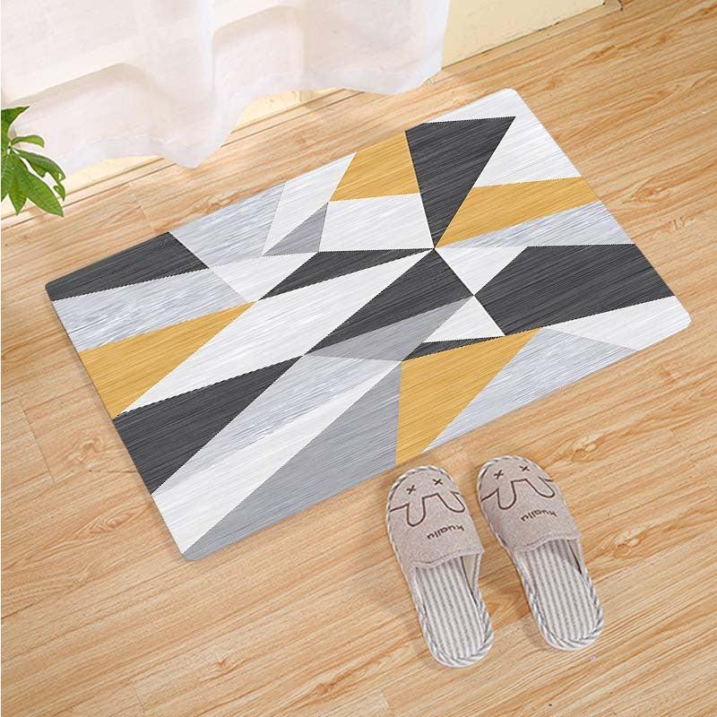 Nordic Geometry Area Rug For Living Room Coffee Table Floor Mat Bedroom Decor
