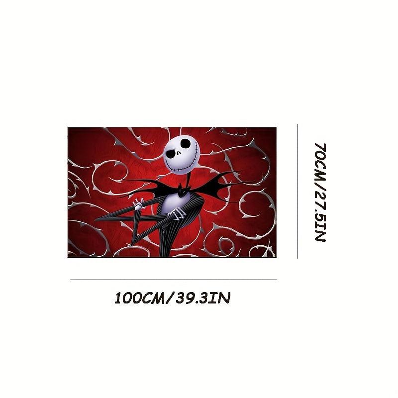 Halloween Scary Bat Pattern Door Mat Non-slip Soft Carpet