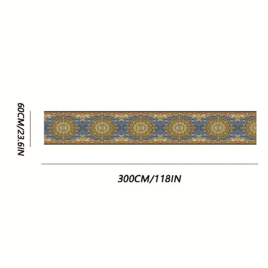 European Minimalist Strip Carpet Modern Soft Floor Mat