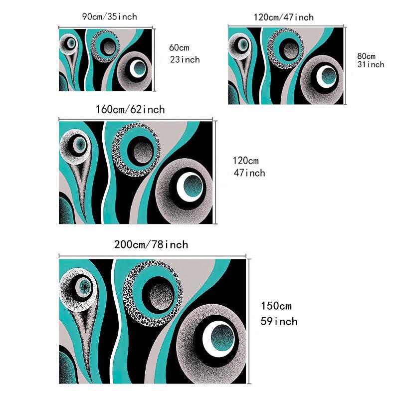Modern Nordic Style Waterproof Carpet for Living Room Decor