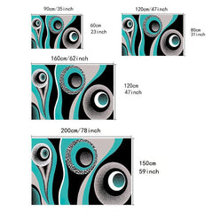 Modern Nordic Style Waterproof Carpet for Living Room Decor