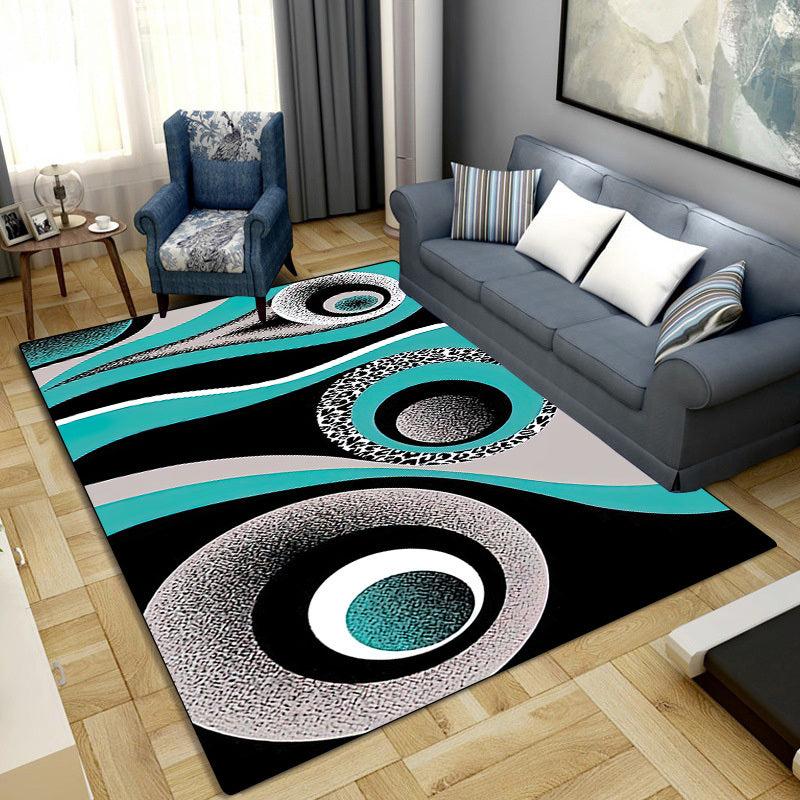 Modern Nordic Style Waterproof Carpet for Living Room Decor