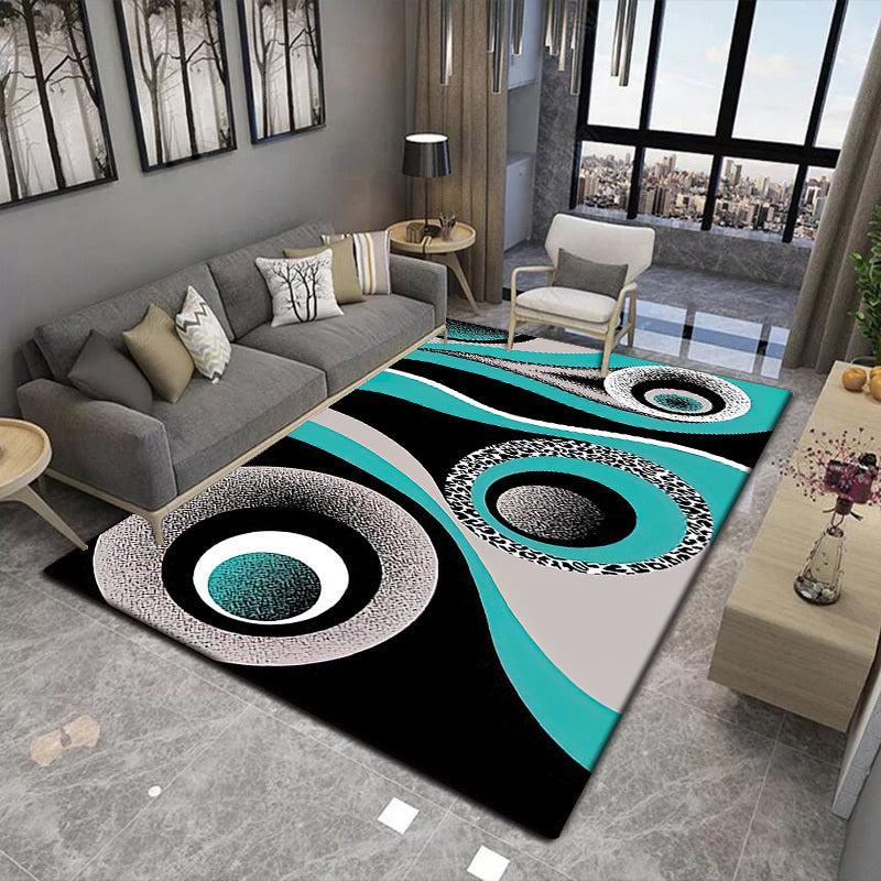 Modern Nordic Style Waterproof Carpet for Living Room Decor