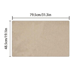 Non Skid Washable Jute Kitchen Floor Rug - Large Farmhouse Doormat