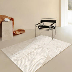 Thickened Shaggy Fluffy Carpet Modern Minimalism Plush Bedroom Rug